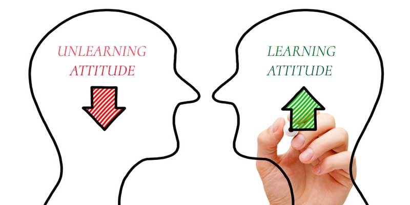 Learning and Unlearning Attitudes