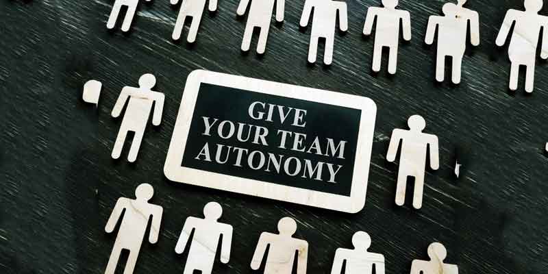 Offer Your Team Autonomy